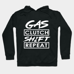 Gas Clutch Shift Repeat Hoodie